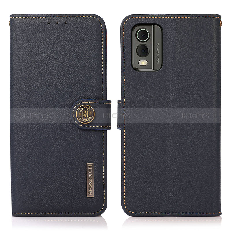 Funda de Cuero Cartera con Soporte Carcasa B02H para Nokia C32