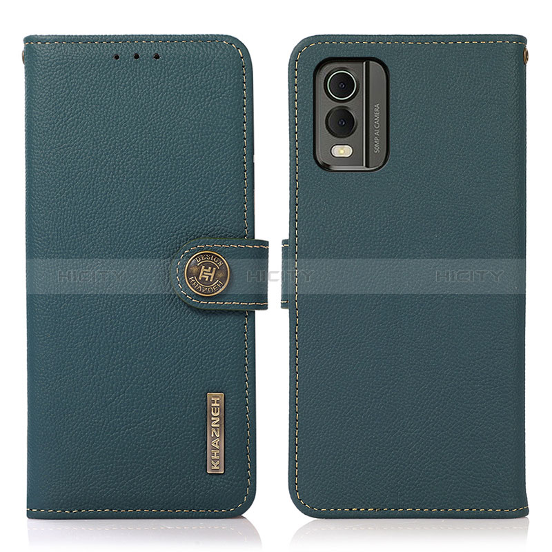 Funda de Cuero Cartera con Soporte Carcasa B02H para Nokia C32