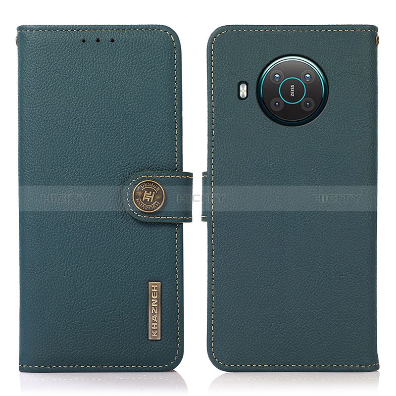 Funda de Cuero Cartera con Soporte Carcasa B02H para Nokia X10