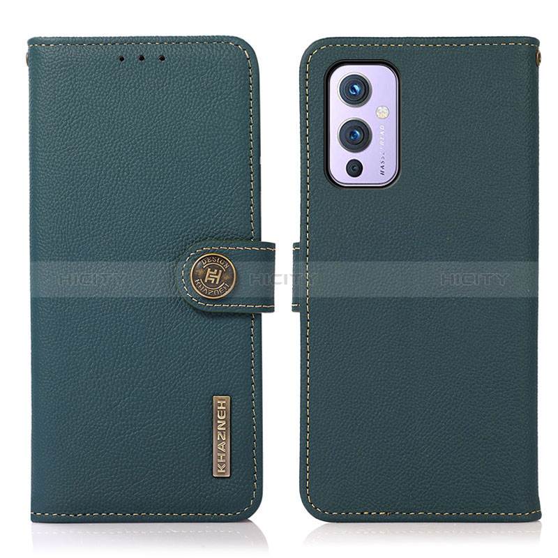 Funda de Cuero Cartera con Soporte Carcasa B02H para OnePlus 9 5G