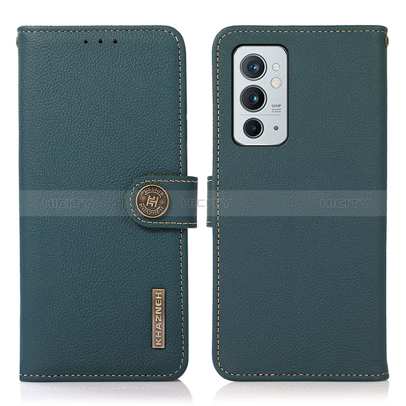 Funda de Cuero Cartera con Soporte Carcasa B02H para OnePlus 9RT 5G