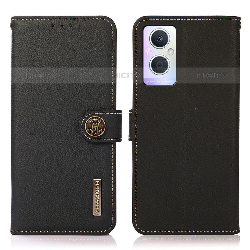 Funda de Cuero Cartera con Soporte Carcasa B02H para OnePlus Nord N20 5G Negro