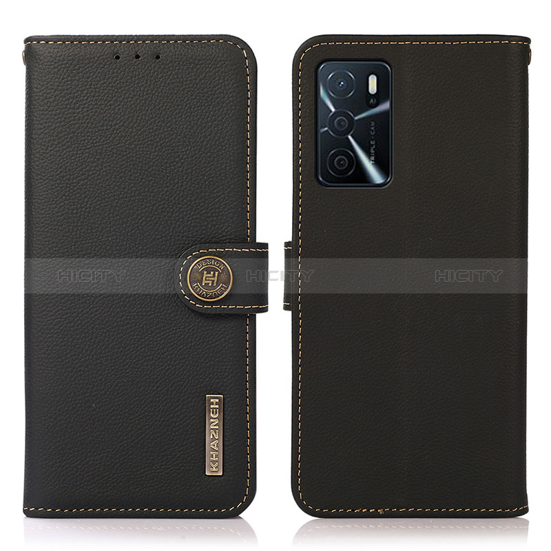 Funda de Cuero Cartera con Soporte Carcasa B02H para Oppo A16