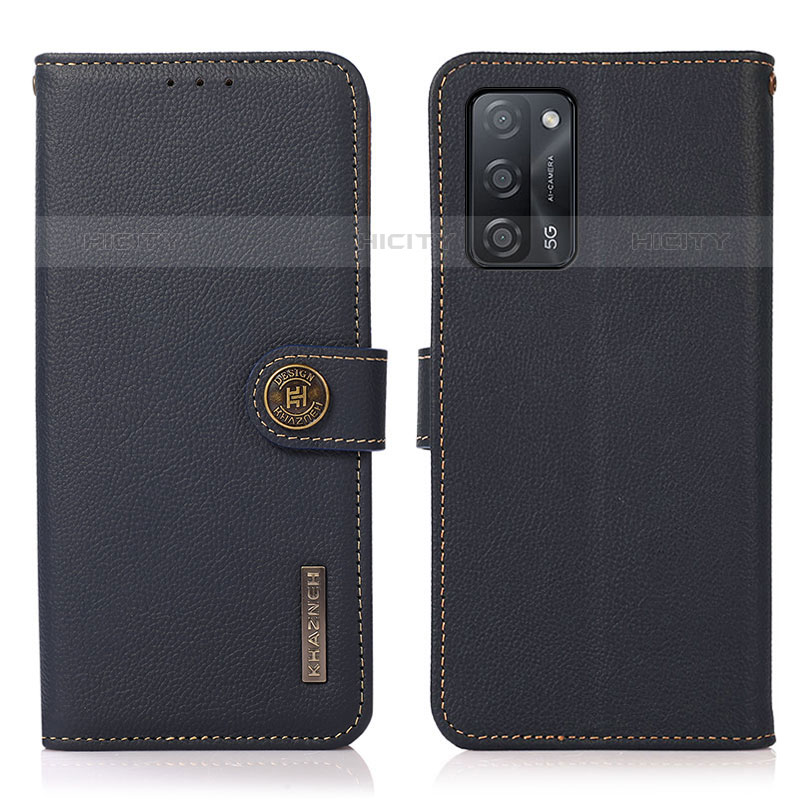 Funda de Cuero Cartera con Soporte Carcasa B02H para Oppo A55 5G