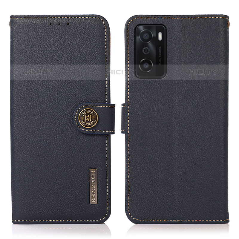 Funda de Cuero Cartera con Soporte Carcasa B02H para Oppo A55S 5G