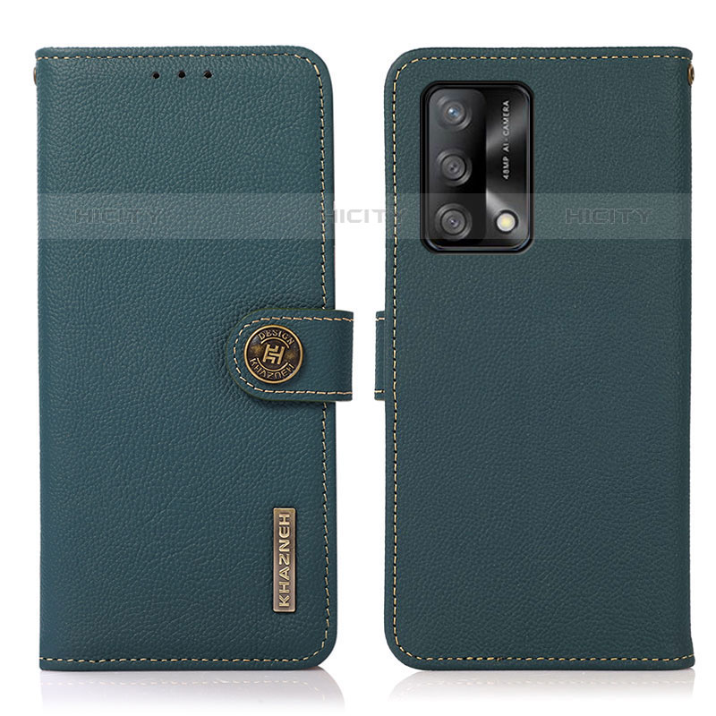 Funda de Cuero Cartera con Soporte Carcasa B02H para Oppo A74 4G