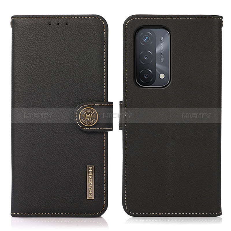 Funda de Cuero Cartera con Soporte Carcasa B02H para Oppo A74 5G