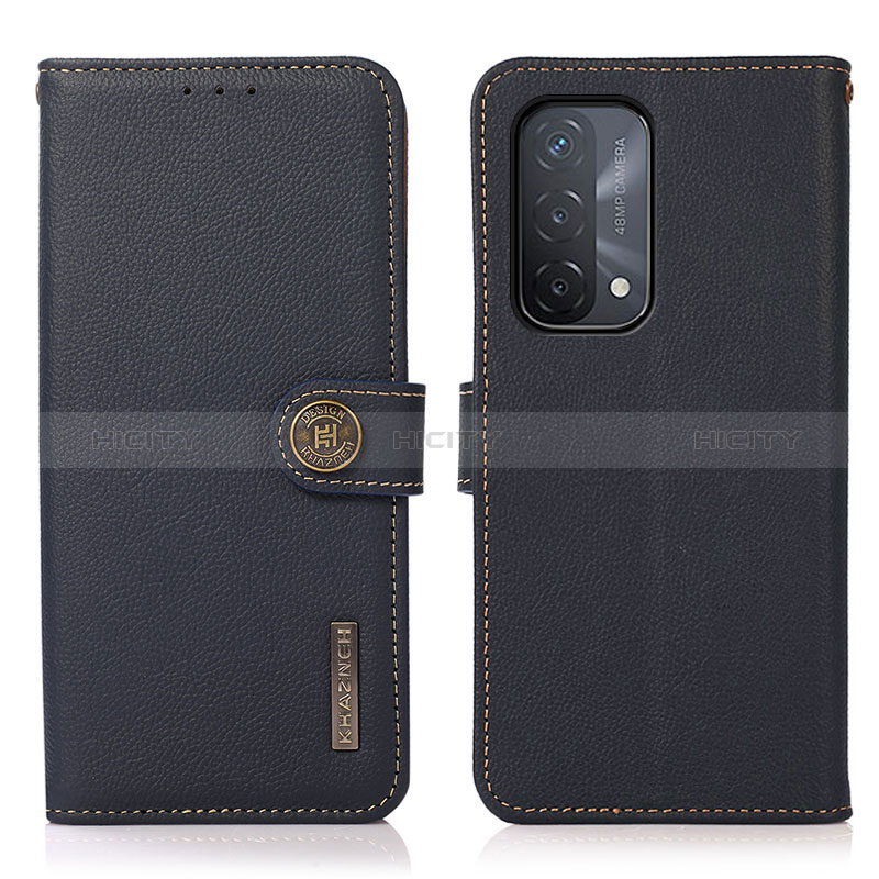 Funda de Cuero Cartera con Soporte Carcasa B02H para Oppo A74 5G