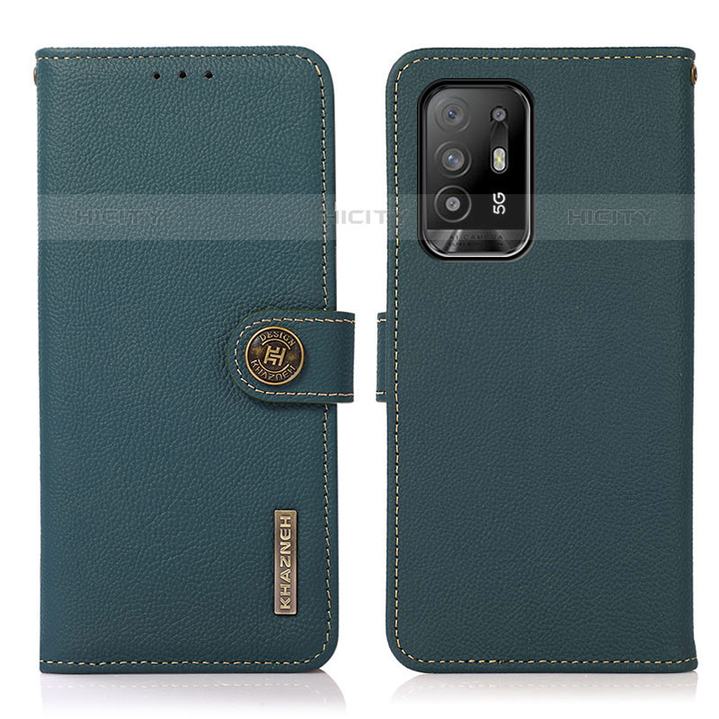 Funda de Cuero Cartera con Soporte Carcasa B02H para Oppo A94 4G