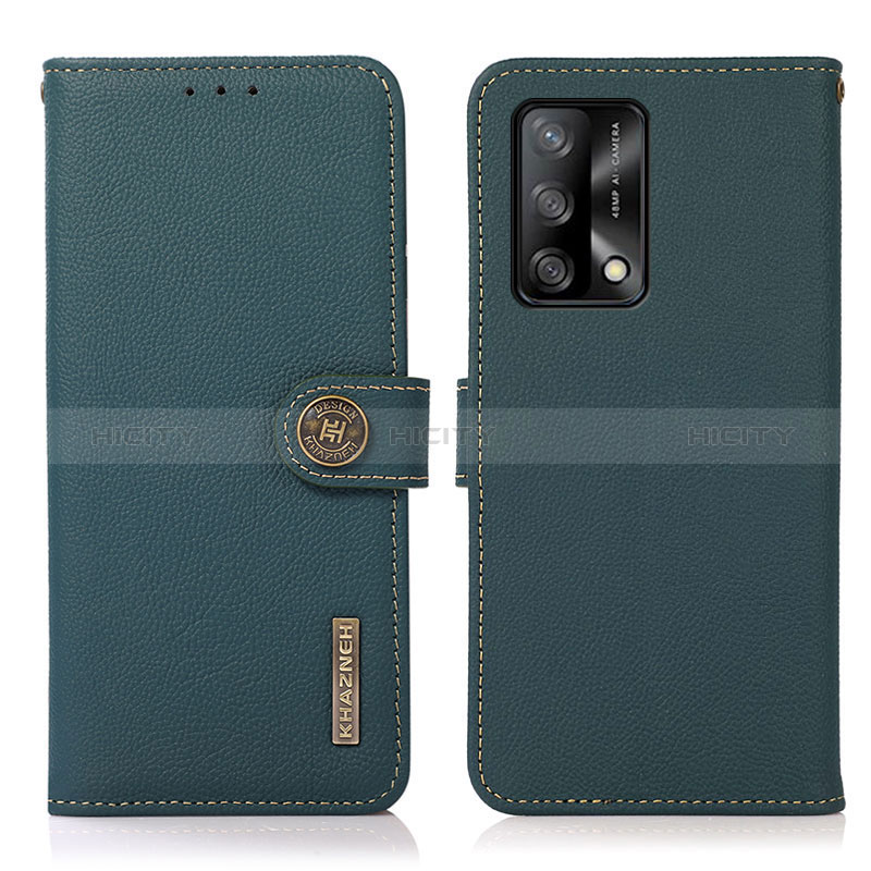 Funda de Cuero Cartera con Soporte Carcasa B02H para Oppo F19