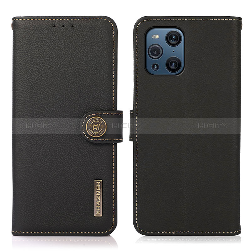 Funda de Cuero Cartera con Soporte Carcasa B02H para Oppo Find X3 5G