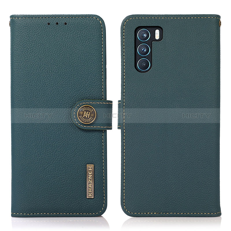 Funda de Cuero Cartera con Soporte Carcasa B02H para Oppo K9 Pro 5G