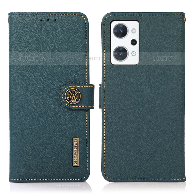 Funda de Cuero Cartera con Soporte Carcasa B02H para Oppo Reno7 A