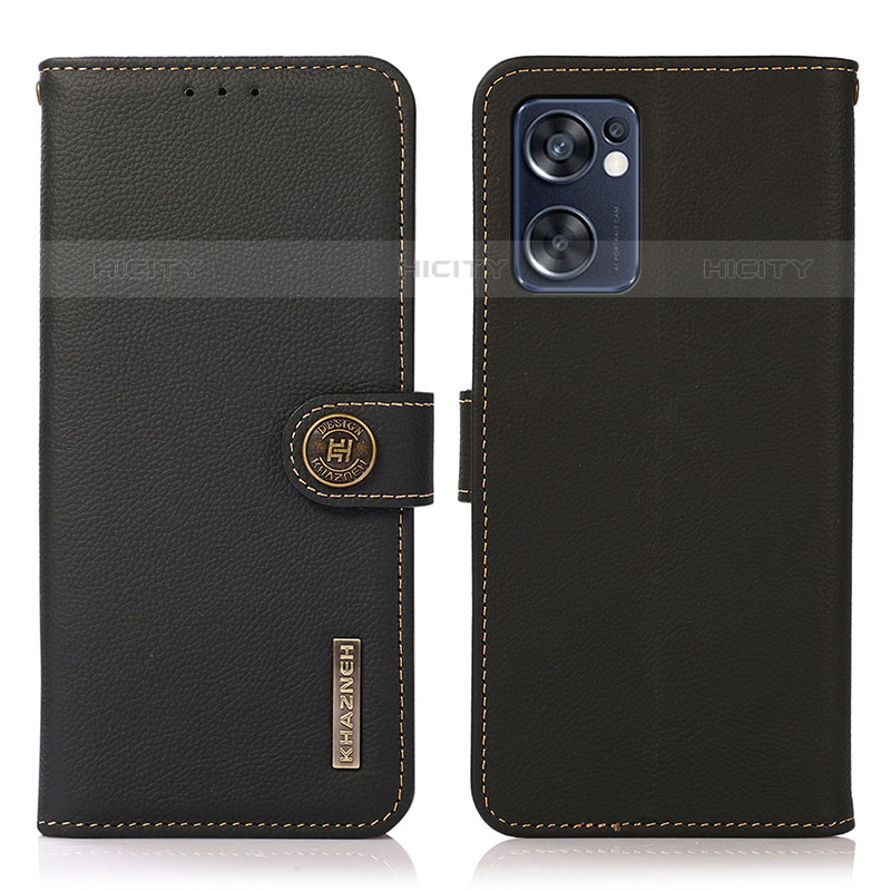 Funda de Cuero Cartera con Soporte Carcasa B02H para Oppo Reno7 SE 5G