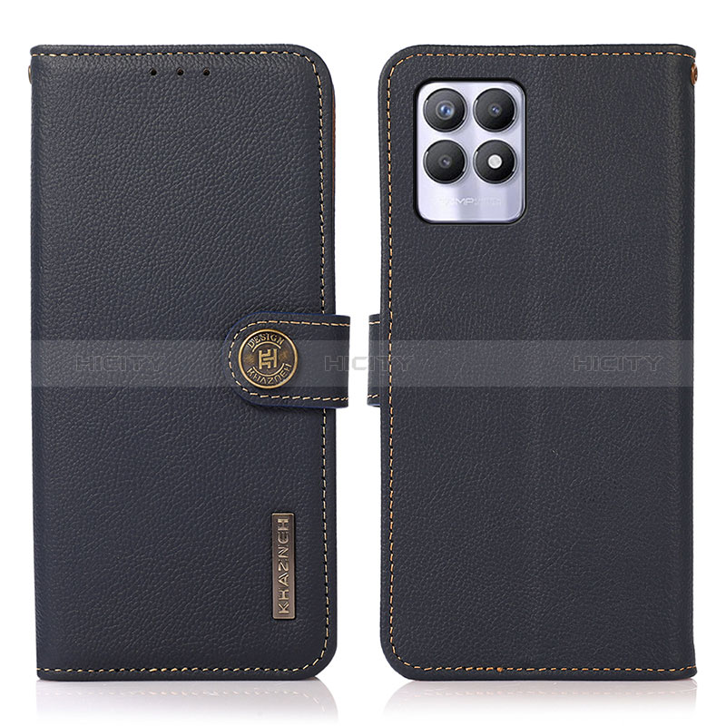 Funda de Cuero Cartera con Soporte Carcasa B02H para Realme 8i