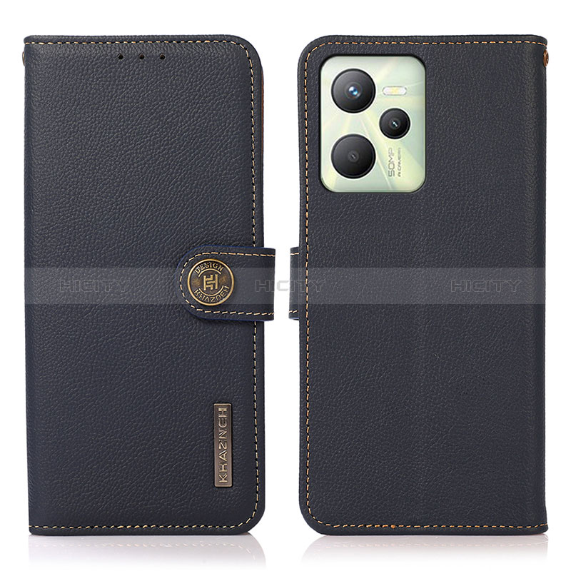 Funda de Cuero Cartera con Soporte Carcasa B02H para Realme C35