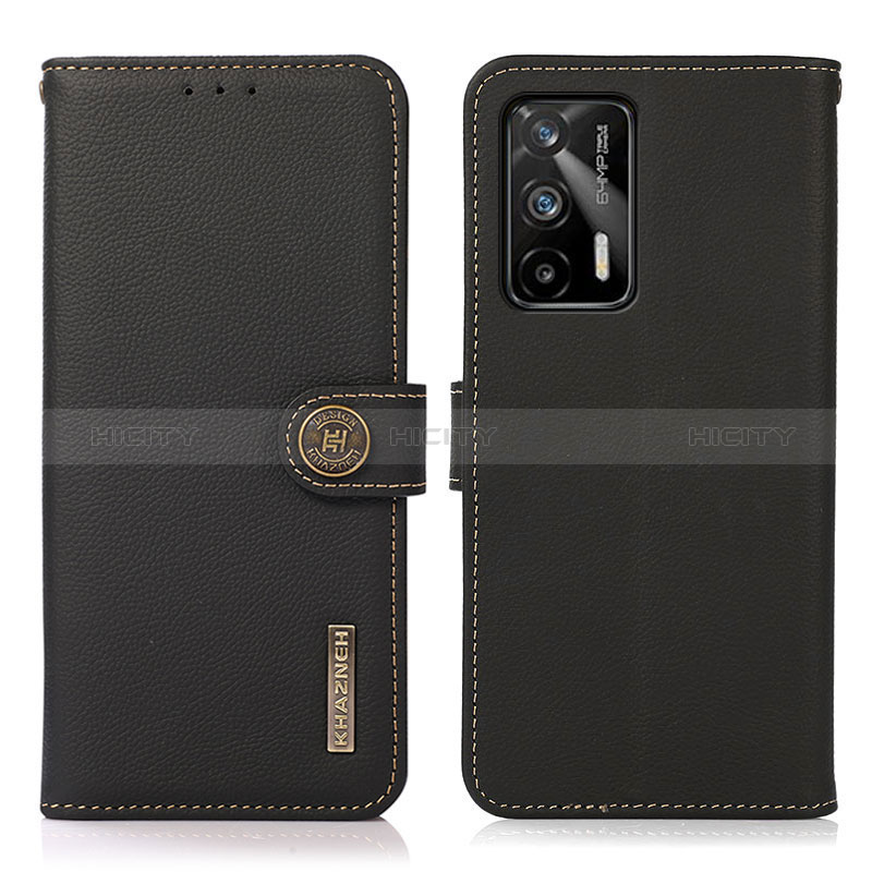 Funda de Cuero Cartera con Soporte Carcasa B02H para Realme Q3 Pro 5G