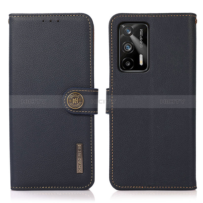 Funda de Cuero Cartera con Soporte Carcasa B02H para Realme Q3 Pro 5G