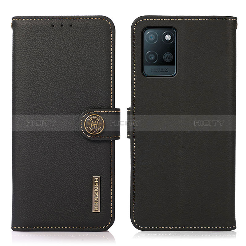 Funda de Cuero Cartera con Soporte Carcasa B02H para Realme V11 5G