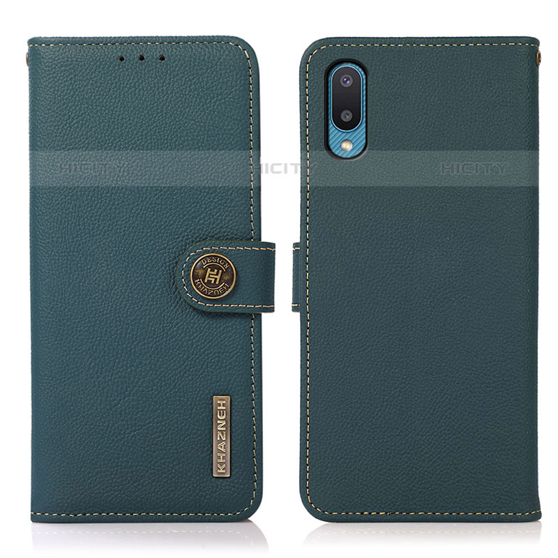 Funda de Cuero Cartera con Soporte Carcasa B02H para Samsung Galaxy M02