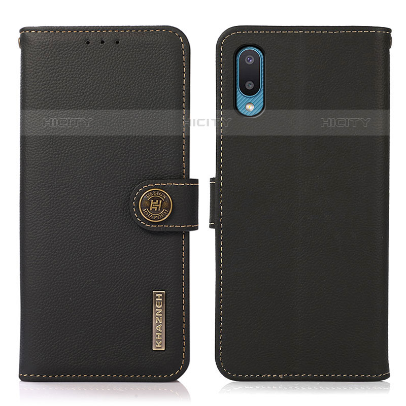 Funda de Cuero Cartera con Soporte Carcasa B02H para Samsung Galaxy M02