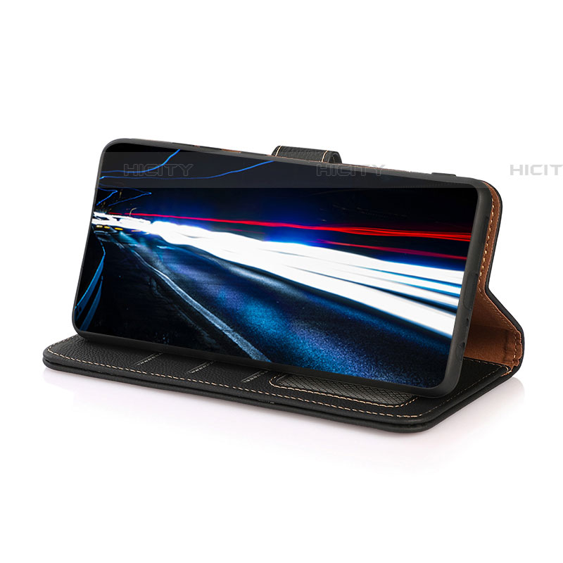 Funda de Cuero Cartera con Soporte Carcasa B02H para Samsung Galaxy Quantum4 5G