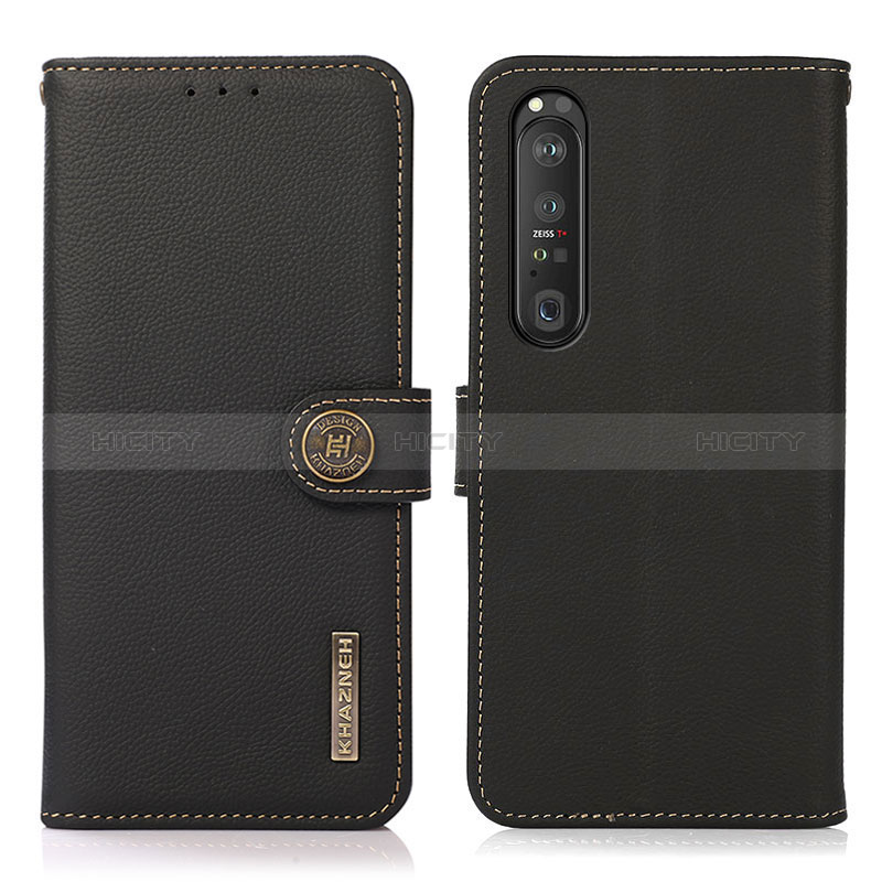 Funda de Cuero Cartera con Soporte Carcasa B02H para Sony Xperia 1 III