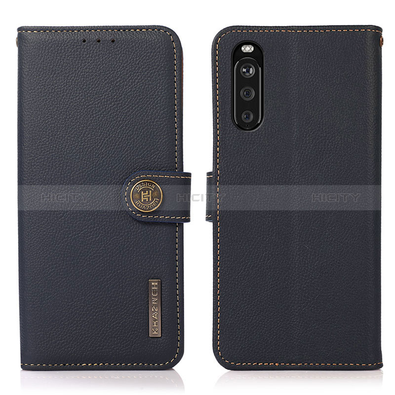 Funda de Cuero Cartera con Soporte Carcasa B02H para Sony Xperia 10 III Lite