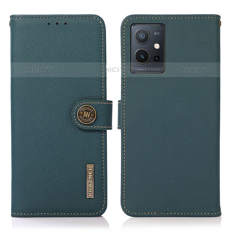 Funda de Cuero Cartera con Soporte Carcasa B02H para Vivo Y55 5G