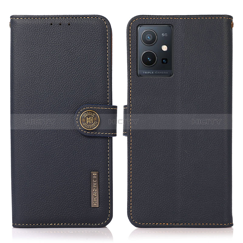 Funda de Cuero Cartera con Soporte Carcasa B02H para Vivo Y55s 5G