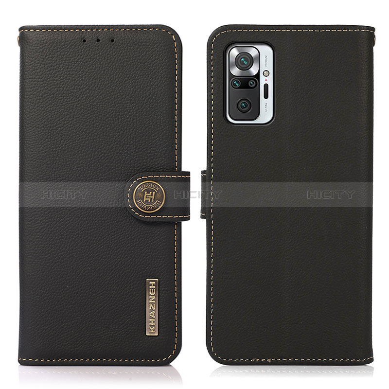 Funda de Cuero Cartera con Soporte Carcasa B02H para Xiaomi Redmi Note 10 Pro 4G