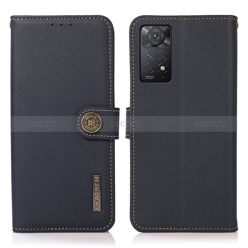 Funda de Cuero Cartera con Soporte Carcasa B02H para Xiaomi Redmi Note 11 Pro 4G