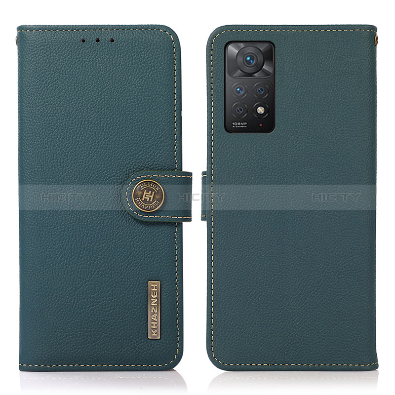 Funda de Cuero Cartera con Soporte Carcasa B02H para Xiaomi Redmi Note 11 Pro 4G