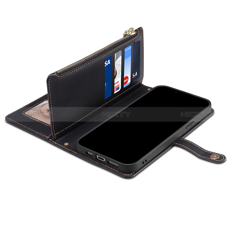 Funda de Cuero Cartera con Soporte Carcasa B02S para Samsung Galaxy Note 20 5G