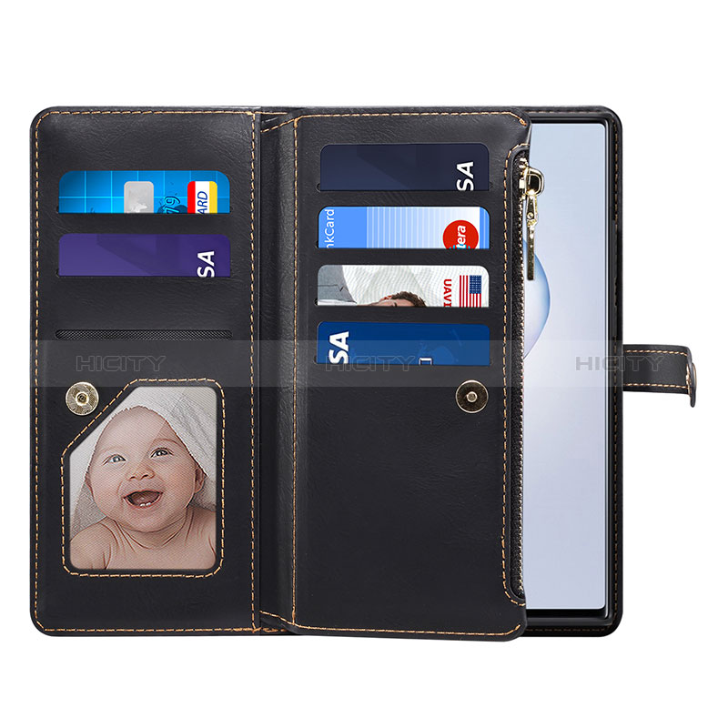 Funda de Cuero Cartera con Soporte Carcasa B02S para Samsung Galaxy Note 20 5G