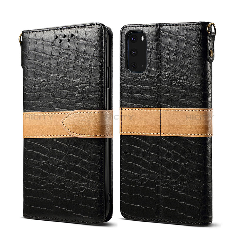 Funda de Cuero Cartera con Soporte Carcasa B02S para Samsung Galaxy S20