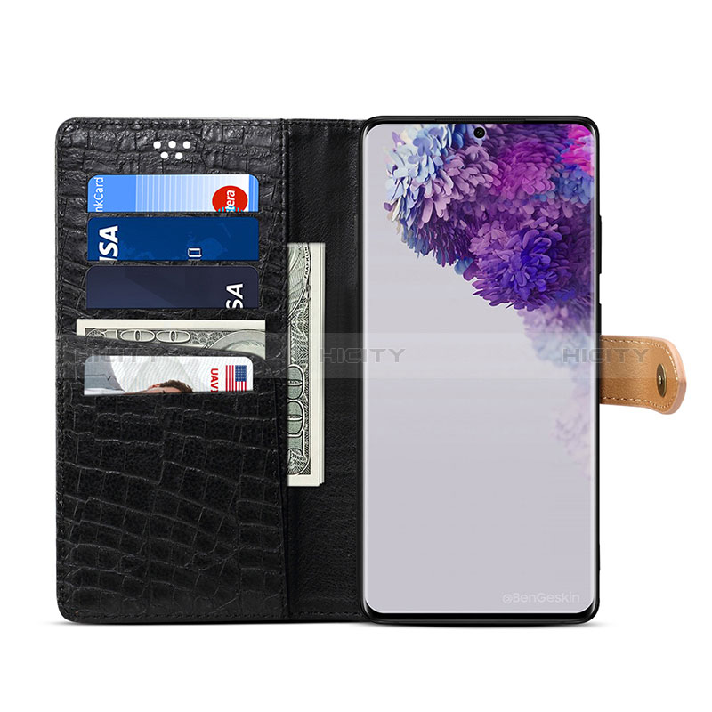 Funda de Cuero Cartera con Soporte Carcasa B02S para Samsung Galaxy S20 Ultra