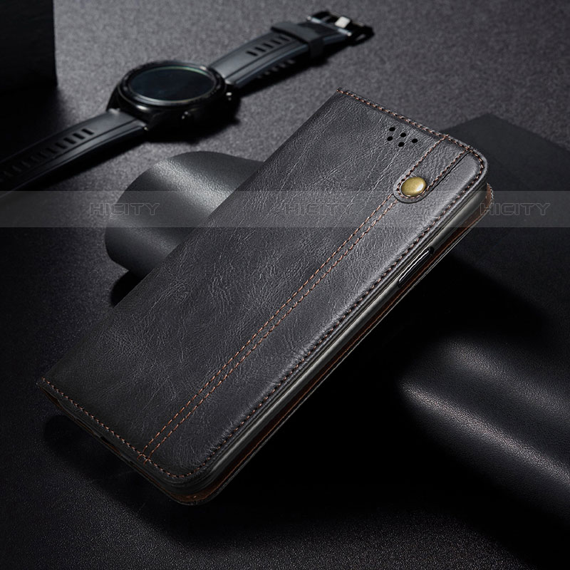 Funda de Cuero Cartera con Soporte Carcasa B02S para Samsung Galaxy S21 Plus 5G Negro