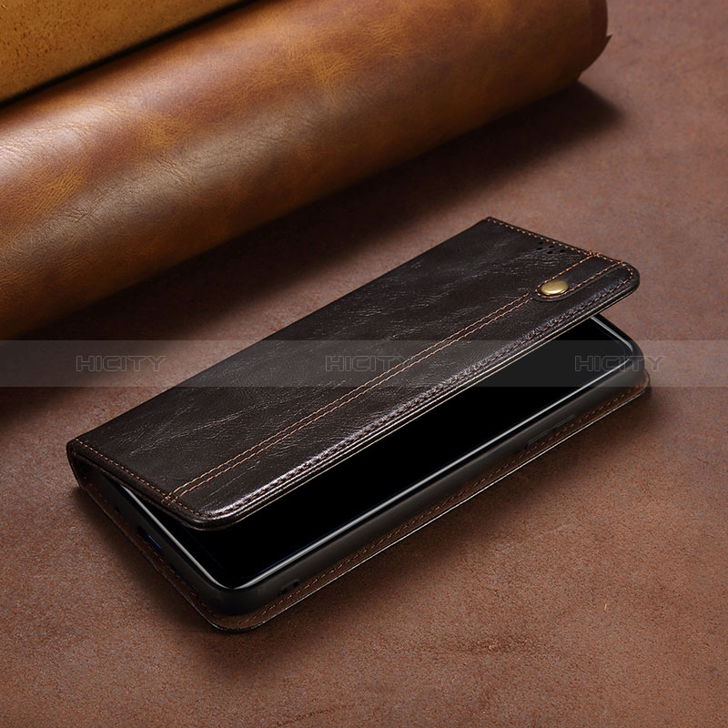 Funda de Cuero Cartera con Soporte Carcasa B02S para Xiaomi Mi 13 Pro 5G Negro