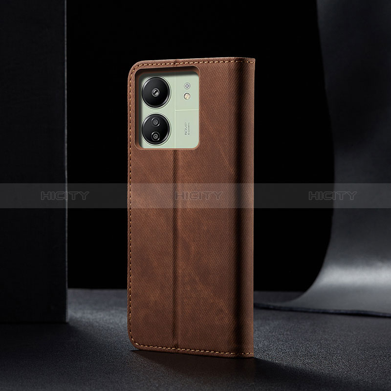 Funda de Cuero Cartera con Soporte Carcasa B02S para Xiaomi Poco C65