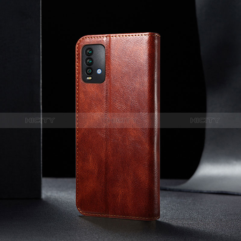 Funda de Cuero Cartera con Soporte Carcasa B02S para Xiaomi Redmi 9 Power