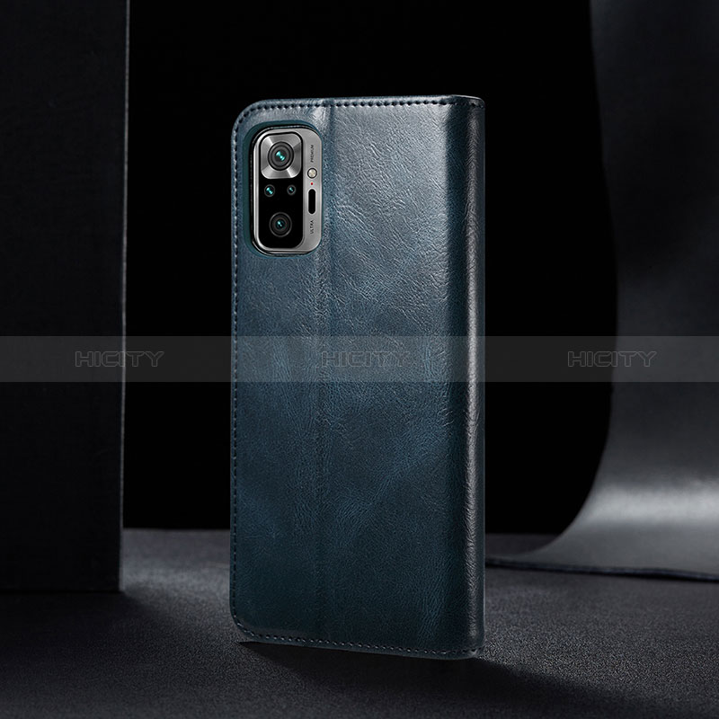 Funda de Cuero Cartera con Soporte Carcasa B02S para Xiaomi Redmi Note 10 4G