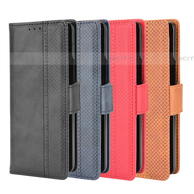 Funda de Cuero Cartera con Soporte Carcasa B02Y para Samsung Galaxy Z Fold4 5G