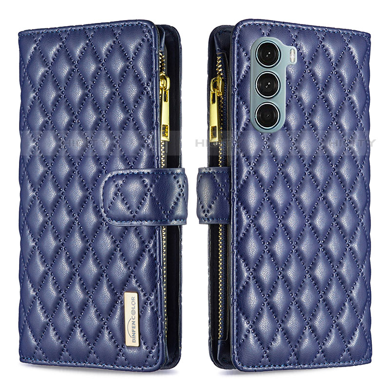 Funda de Cuero Cartera con Soporte Carcasa B03F para Motorola Moto Edge S30 5G