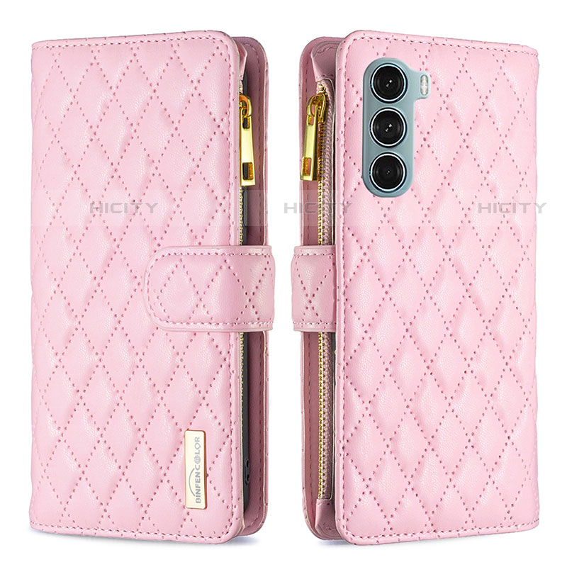 Funda de Cuero Cartera con Soporte Carcasa B03F para Motorola Moto Edge S30 5G