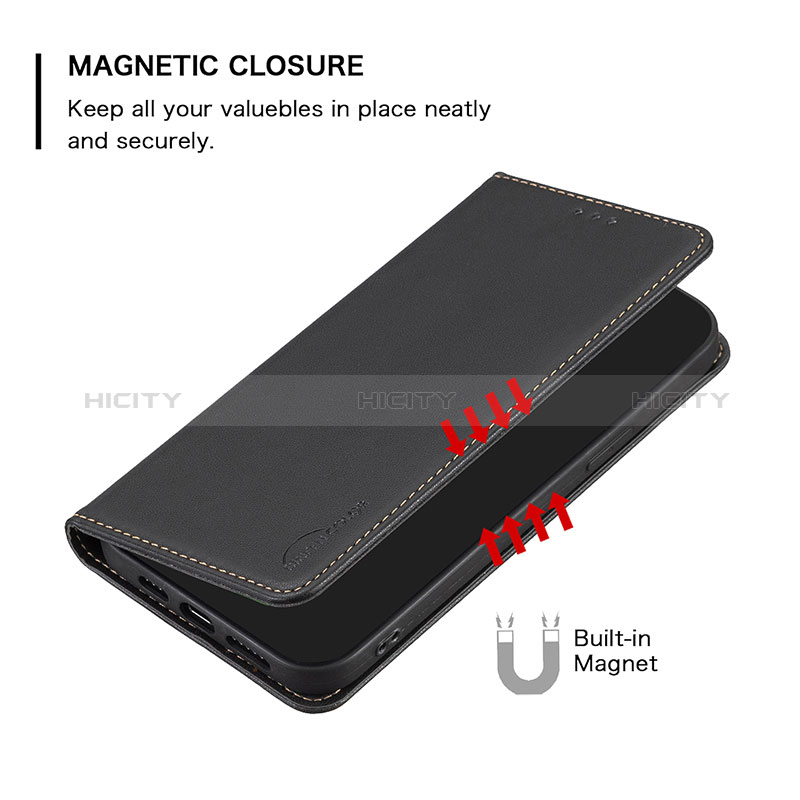 Funda de Cuero Cartera con Soporte Carcasa B03F para Realme C55