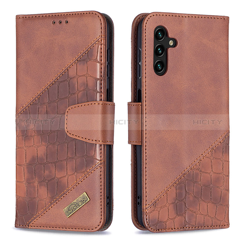 Funda de Cuero Cartera con Soporte Carcasa B03F para Samsung Galaxy A04s