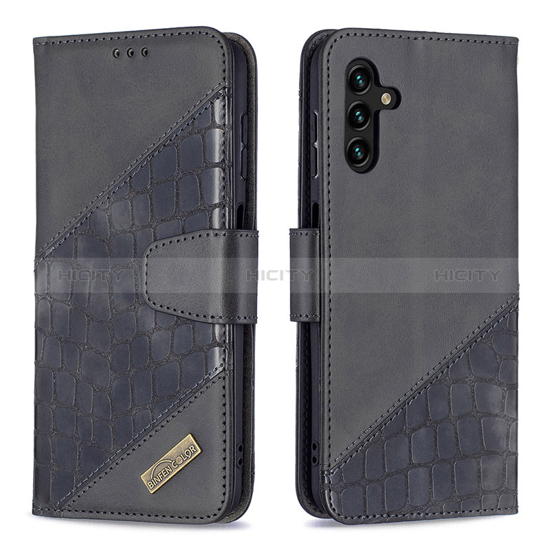 Funda de Cuero Cartera con Soporte Carcasa B03F para Samsung Galaxy A04s