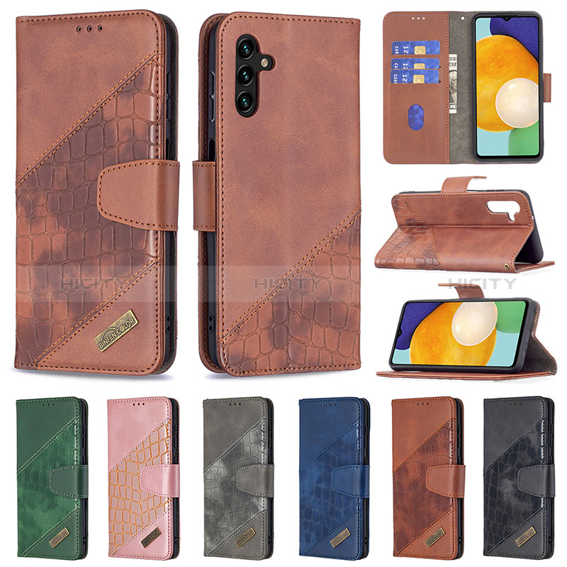 Funda de Cuero Cartera con Soporte Carcasa B03F para Samsung Galaxy A04s