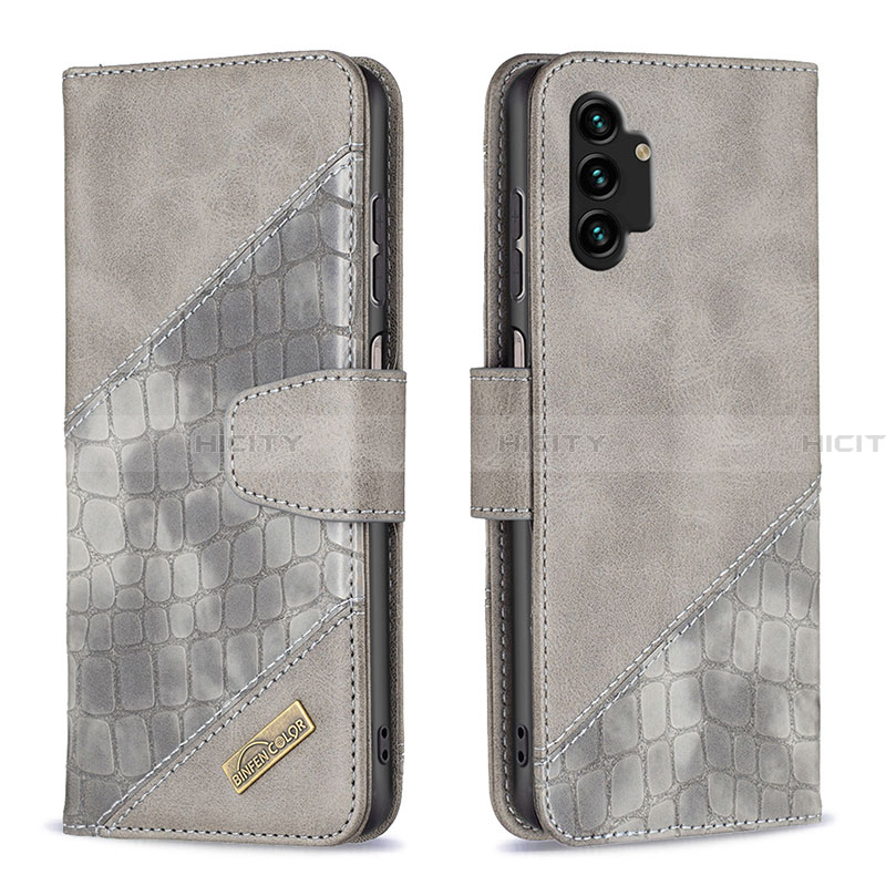 Funda de Cuero Cartera con Soporte Carcasa B03F para Samsung Galaxy A13 4G